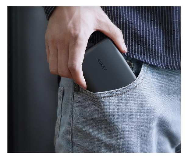 AUKEY 10000mAh USB-C, 2x USB-A PB-N73 BK - 1220008 - zdjęcie 2